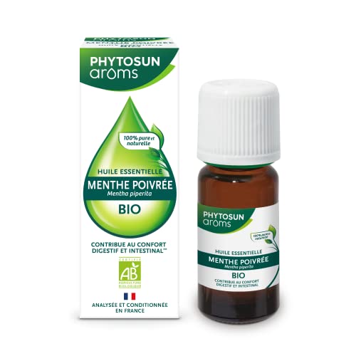 Pfefferminze bio 10 ml von phytosun arms, ätherisches öl für aromatherapie