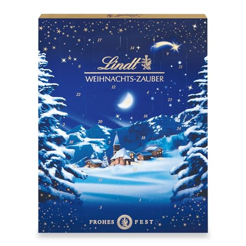 lindt schokolade adventskalender 2024, 265 g, milchschokolade, geschenk zur weihnacht