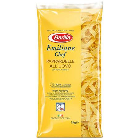 barilla emiliane chef pappardelle all'uovo 6 x 1kg ab 17,37 euro