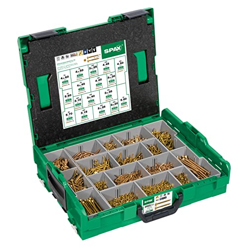 spax montagekoffer l-boxx groß für werkzeug und zubehör