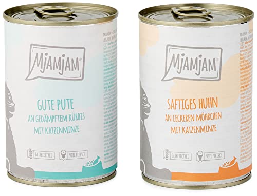 Katzenfutter Huhn Pute 400g - Mjamjam