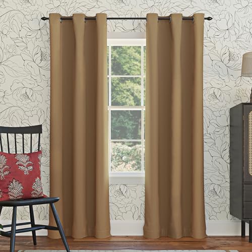 sun zero easton verdunkelungsvorhang taupe 101,6 x 274,3 cm energiesparend
