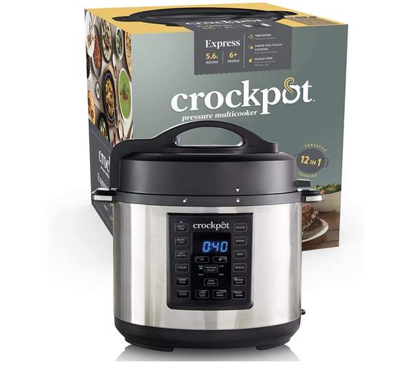 crockpot express 12-in-1 multikocher, programmierbar, 99,99 (statt 127)