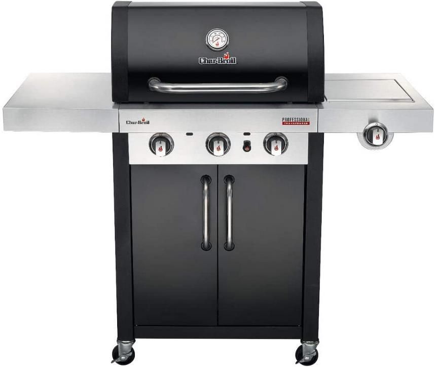 gasgrill char-broil professional 3400b, 3 brenner, 464 (statt 524)