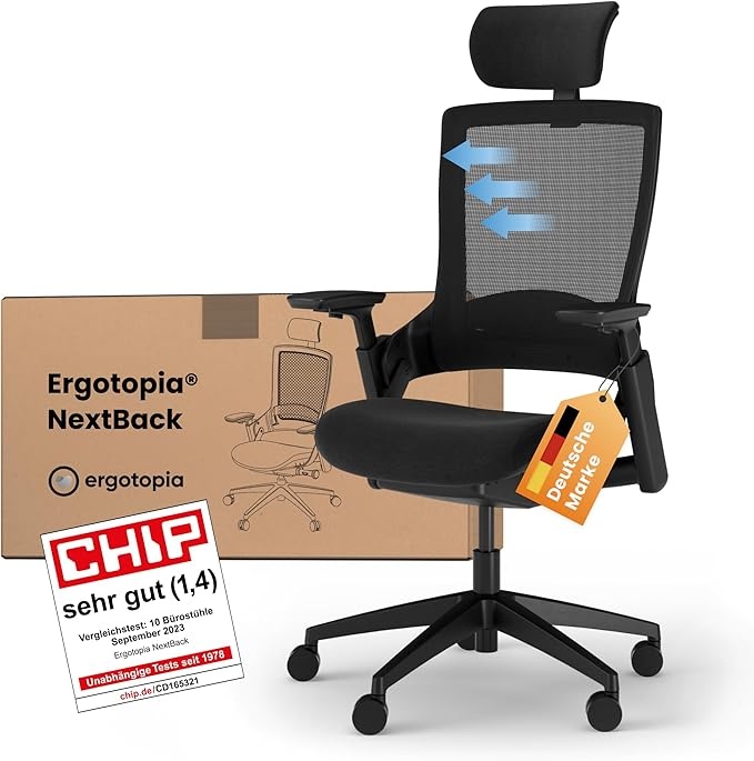 ergonomia rückenstütze ergotopia nextback - orthopädische rückenschmerzenlösung