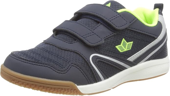 Lico BOULDER V Unisex Kinder Multisport Schuhe, Marine/Lemon, Größe 37 EU