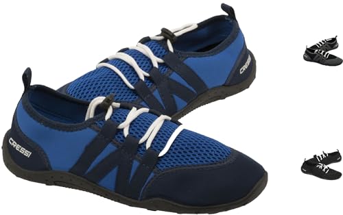 cressi elba wasserschuhe unisex für erwachsene, blau, größe 37 eu