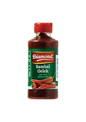 sambal oelek 6 x 200 g DIAMOND feurig scharfe paste aus roten chilischoten
