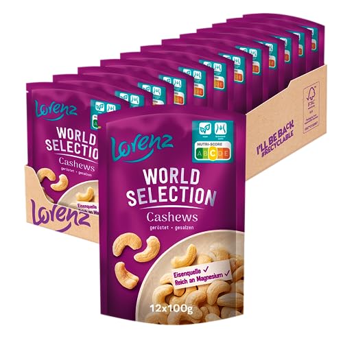 lorenz snack world cashews 12er pack 12 x 100 g snacks für zwischendurch