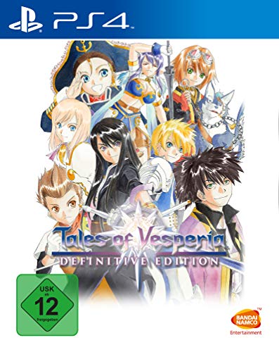 tales of vesperia definitive edition ps4 digital, überarbeitete hd-grafik, 50-100h spielzeit, lokal koop bis 4 spieler