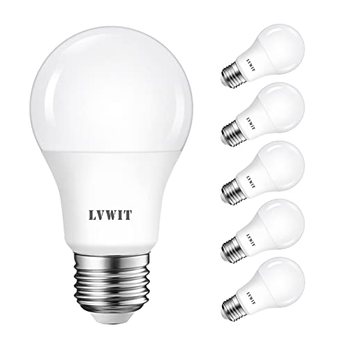 lvwit led e27 birne 60w kaltweiß 6500k 806 lm matte led lampe 6er pack