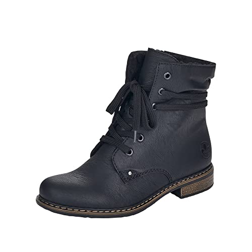 rieker stiefeletten damen 71229, bequeme schuhe für herbst und winter
