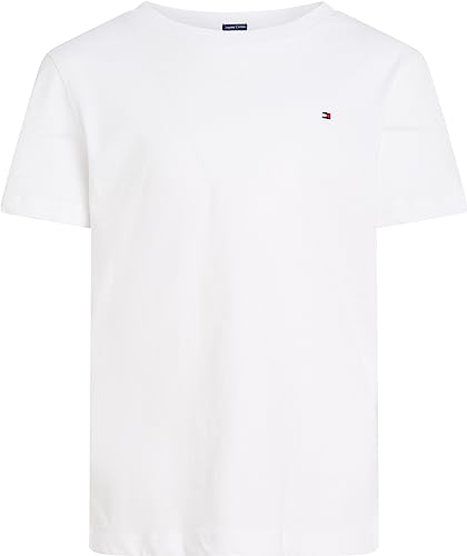 jungen t-shirt kurzarm rundhals von tommy hilfiger, bequem und stylisch