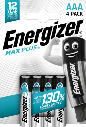 energizer micro aaa batterien 4er pack chrom e301321400 max plus