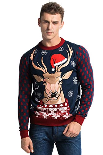 ugly christmas sweater unisex, yafilthy, lustiger strickpullover für männer und frauen