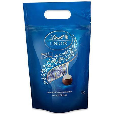 lindt lindor milchcrme 1kg, ca. 80 kugeln, nur 20,41 statt 30