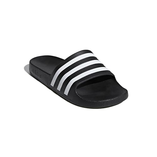 adidas adilette aqua slides unisex schwarz/weiß, 42 eu