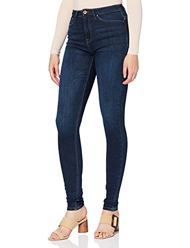 only skinny jeans damen onlpaola, viele größen, dark blue denim