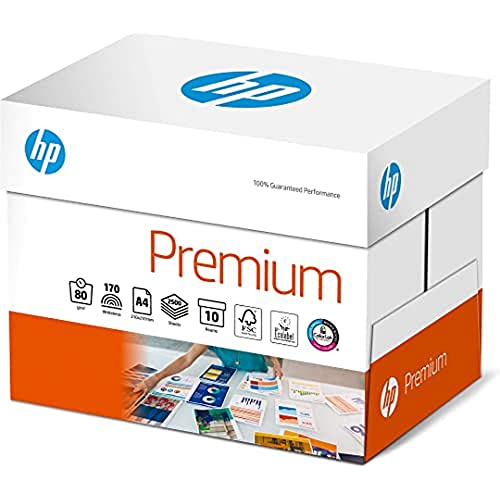 hp kopierpapier chp 851, 80 g/m, a4, 2500 blatt, extraglatt, weiß