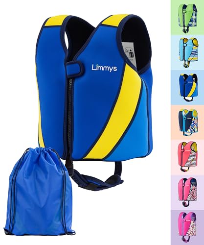 limmys schwimmweste für kinder, hilfe für kleinkinder, mit drawstring tasche
