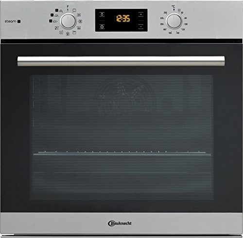 Bauknecht dampf-backofen bar2s k8 v2, 71 l garraum, heißluft, smartclean, edelstahl