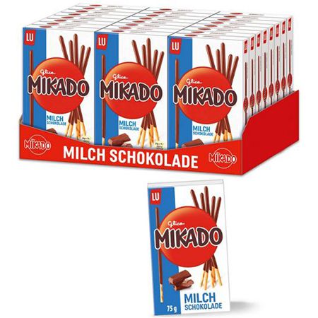 mikado kekse 24er pack mit milchschokolade 75g ab 28,79 euro statt 41 euro