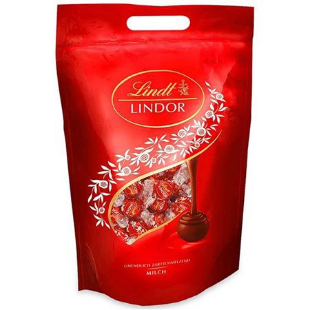 lindt lindor kugeln milch 2kg 155 stück 48,35 statt 66