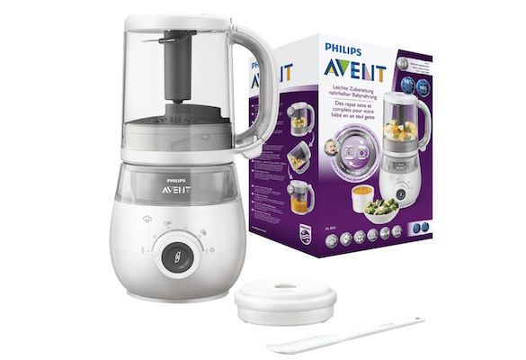 philips avent 4-in-1 dampfgaren und mixen für baby, 89,99 euro statt 127 euro