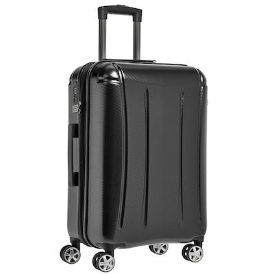 hartschalen-trolley 71 cm von amazon basics für 69,53 euro statt 109 euro