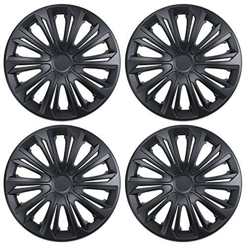 radzierblende strong schwarz matt 16 zoll 4er set
