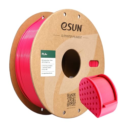 Produktbild: eSUN PLA+ Filament 1.75mm, 1kg Spule Magenta, Maßgenauigkeit +/- 0.03mm