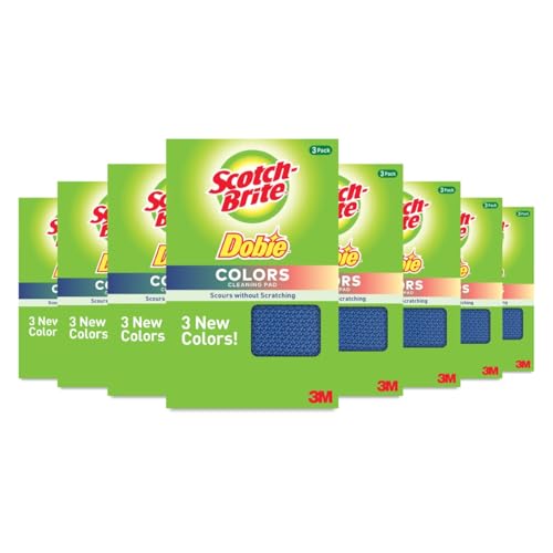 scotch-brite Reinigungspads Dobie, 3er Pack, mehrfarbig Allzweck-Pads