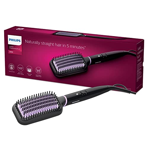 philips stylecare glättbürste aufheizbar BHH880/00 170C 200C schwarz pink