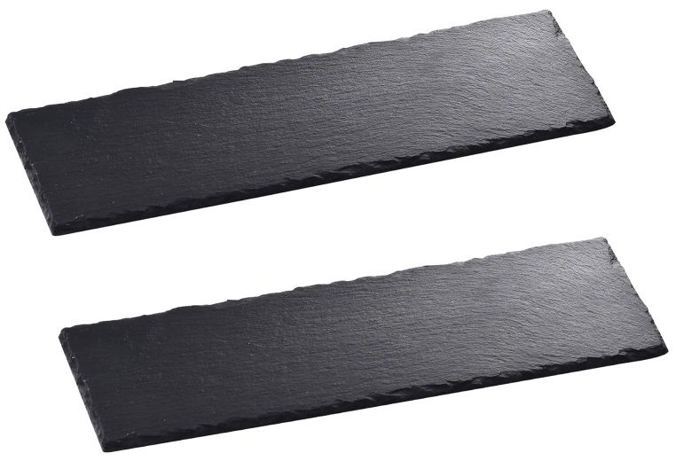 malacasa schiefer servierplatten 2er set 30x10cm für 8,49 statt 17