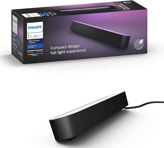 philips hue play lightbar 2er set white & color ambiance 102,99 (statt 120)