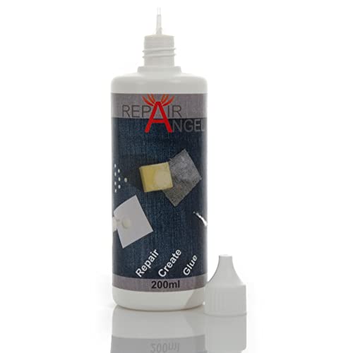 Produktbild: repair angel textile adhesive 200 ml transparent für stoffe, leder, jeans, wasserdicht