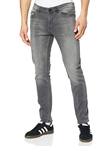 only & sons skinny jeans für männer, niedrige taille, skinny fit, onwarp