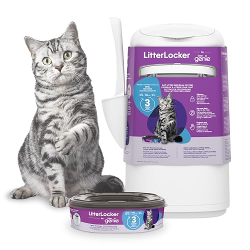 katzenstreu entsorgungseimer litterlocker by litter genie