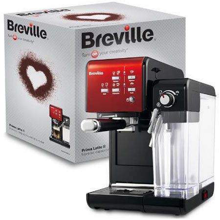 breville prima latte II espresso- und cappuccino-maschine, 159,99 (statt 201)