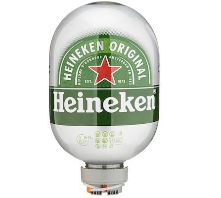 heineken lager blade fass 8l für 19,94 statt 27