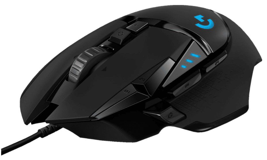 logitech g502 hero gaming maus kabelgebunden für 33,90 euro statt 41 euro