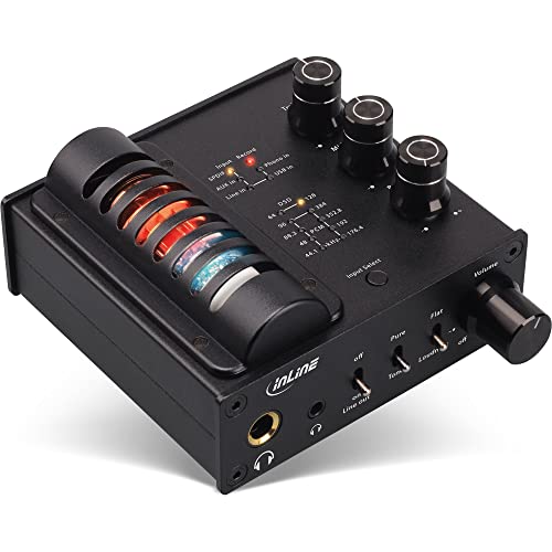 InLine 99207I USB DAC, hi-res verstärker, equalizer, audio soundkarte