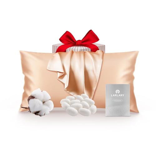 seidenkissenbezug 90% seide 10% baumwolle orange 40x80cm hypoallergen weich