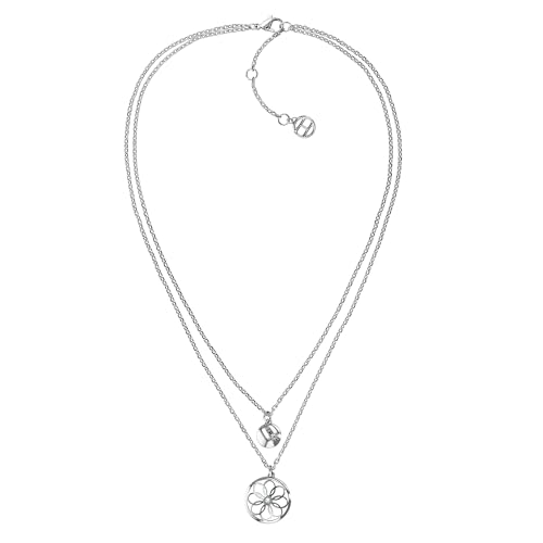 tommy hilfiger halskette damen edelstahl mit kristallen 2780067