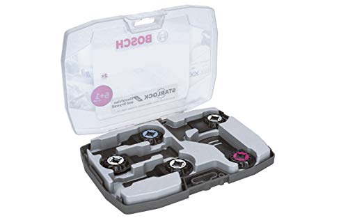 bosch professional 6-teiliges starlock tauchsägeblatt set für holz und metall