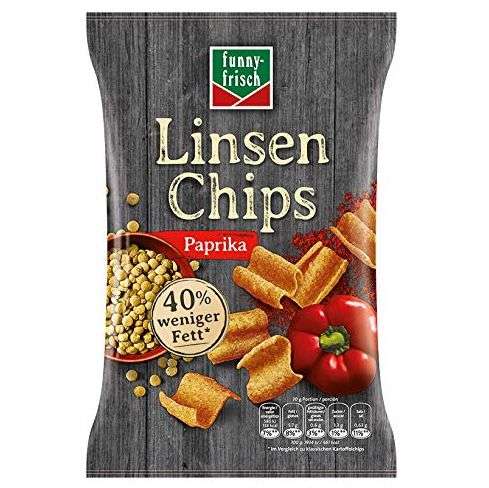 linsen chips paprika 12x 90g funny-frisch für 15,20 (statt 24)