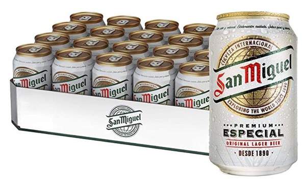 san miguel especial bier 24x 0,33l für 14,39 statt 22