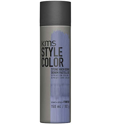 KMS California Style Color Stone Wash Denim temporäres Farbspray, 150 ml, Haarfarbe ohne Festlegung