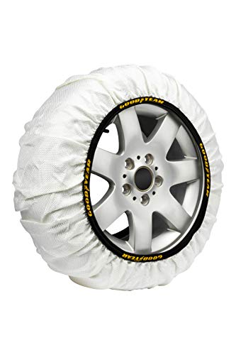 goodyear schneeketten textil 2er set größe l für autos