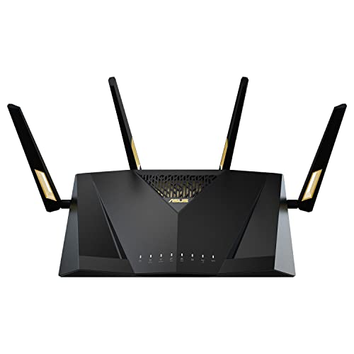 Produktbild: asus rt-ax88u pro wlan router dual band gigabit ethernet 8 lan ports